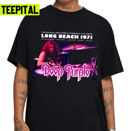 Deep Long Beach 1971 Deep Purple Unisex Sweatshirt