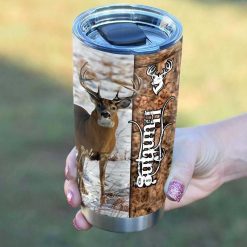 Deer Hunting Lover Stainless Steel Cup