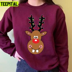 Deer Merry Holiday Christmas Christmas Unisex Sweatshirt