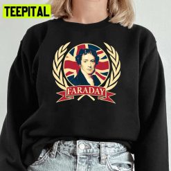 Design Michael Faraday Retro Unisex Sweatshirt