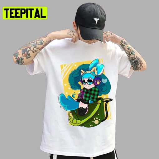 Design Nyaphones Splatoon Game Unisex T-Shirt