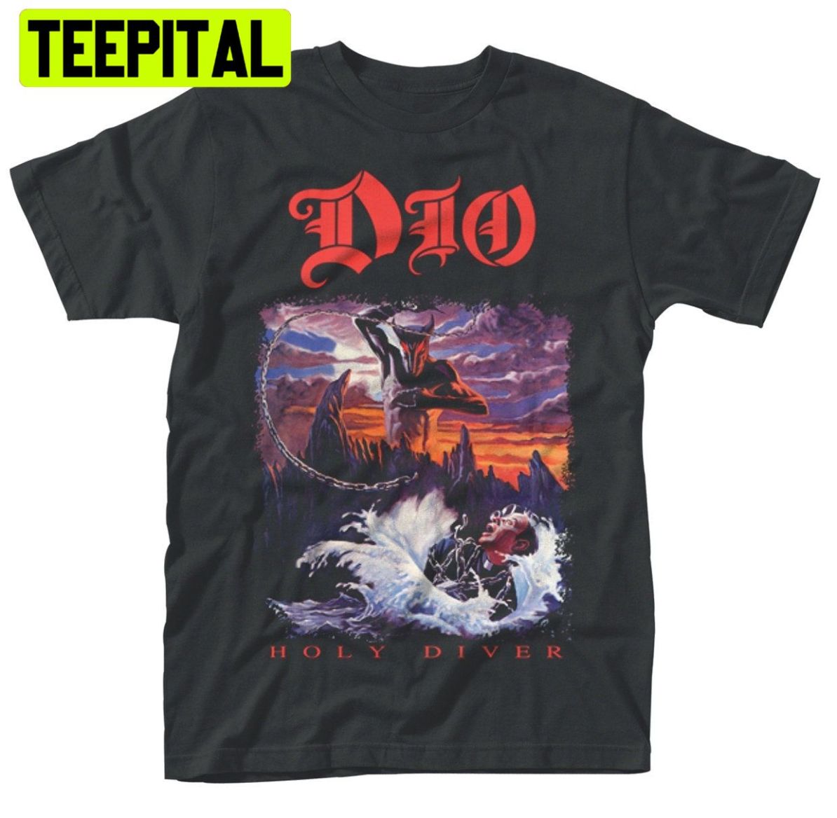 Dio Ronnie James Dio Holy Diver Rock Trending Unisex Shirt