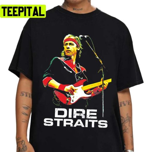 Dire Straits Cool Legend Portrait Unisex Sweatshirt