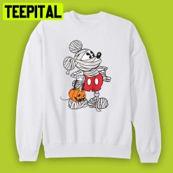 Disney Disney Mickey Mouse Mummy Raglan Cool Halloween Shirt