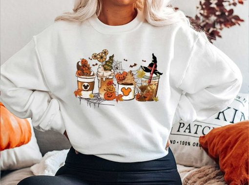 Disney Mickey Halloween Coffee Sweatshirt