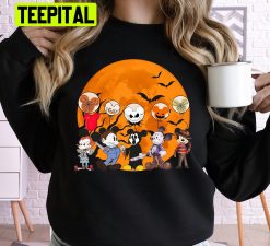 Disney Mickey Mouse Style Horror Character Halloween Trending Unisex Shirt