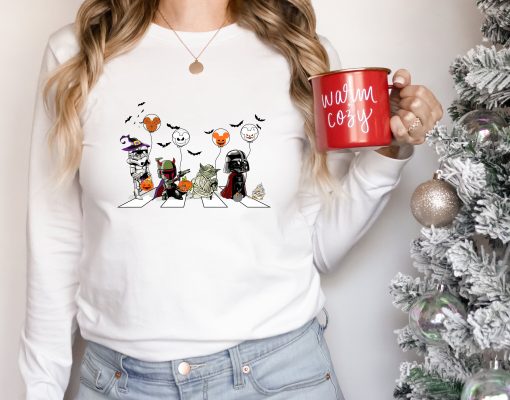 Disney Star Wars Family Matching Birthday Disneyworld Pumpkin Halloween Unisex Sweatshirt