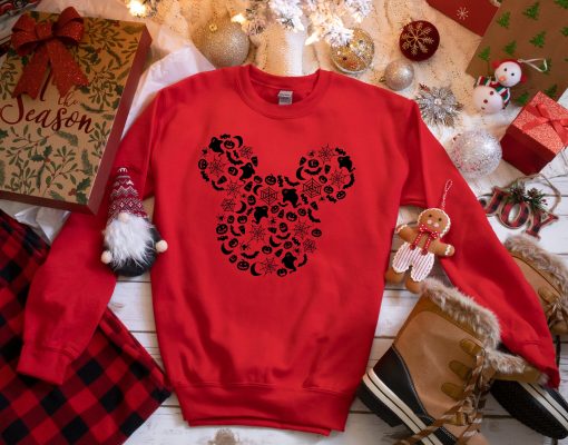 Disneyland Boo Family Matching Mickey Spooky Custom Pumpkin Halloween Unisex Sweatshirt