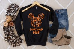 Disneyland Boo Family Matching Mickey Spooky Custom Pumpkin Halloween Unisex Sweatshirt