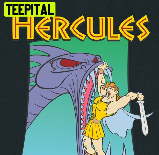 Disney’s Hercules Hydra Fight Adults Trending Unisex Shirt