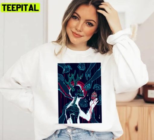 Dissimulation Halloween Graphic Unisex Sweatshirt