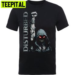 Disturbed Up Yer Fist White Text Trending Unisex Shirt