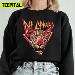 Dl Original 983 Retro Album Art Def Leppard Unisex Sweatshirt