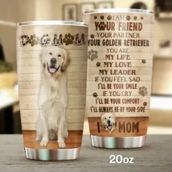 Dog Mom Stainless Steel Cup