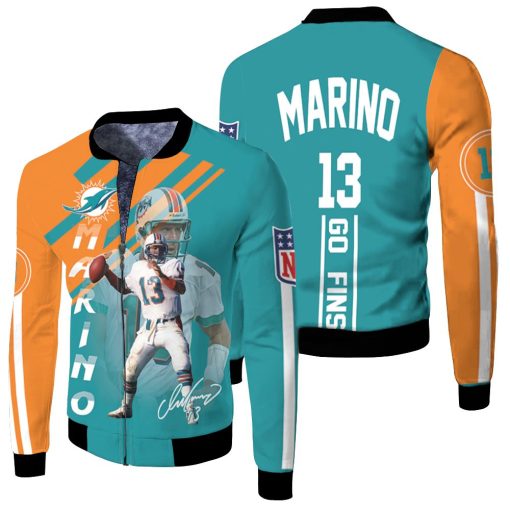 Dolphins Dan Marino 3d T Shirt Hoodie Jersey Fleece Bomber Jacket