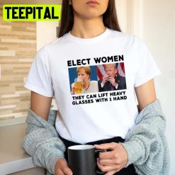 Donald Trump Parody Angela Merkel German Political Unisex T-Shirt