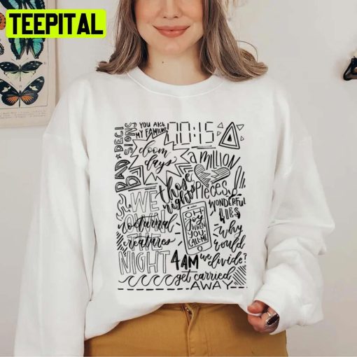 Doom Days Doodles Illustration Unisex Sweatshirt