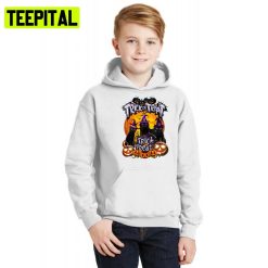 Dragon Monster Trick Or Treat Halloween Illustration Hoodie