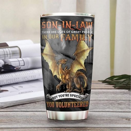 Dragon Son In Law Stainless Steel Cup