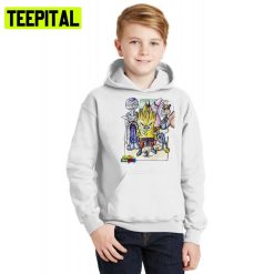 Dragonball Bob Z Spongebob Squarepants Hoodie