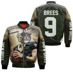 Drew Brees 9 New Orlean Saints Bomber Jacket