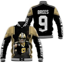 Drew Brees New Orleans Saints Baseball Jacket