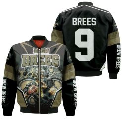 Drew Brees New Orleans Saints Oil Painting Bomber Jacket