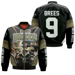 Drew Brees New Orleans Saints Team Bomber Jacket