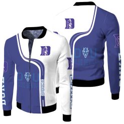 Duke Blue Devils Ncaa For Devils Fan 3d Jersey Fleece Bomber Jacket