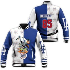 Dustin May 85 La Dodgers Baseball Jacket