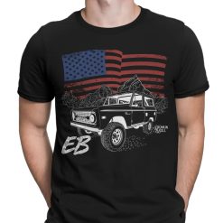 Early Bronco Heritage Series American Flag Black T-Shirt