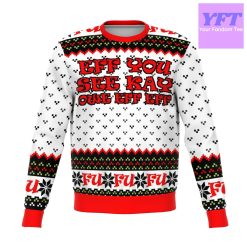 Eff You Meme 2022 Design 3d Ugly Christmas Sweater