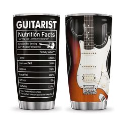 Electric Guitar Fact Stainless Steel Cup