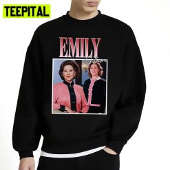 Emily Gilmore Retro Portrait Design Unisex Sweatshirt