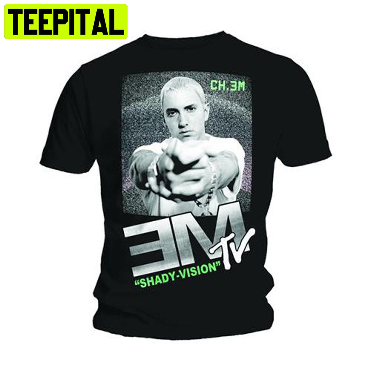Eminem Em Tv Slim Shady Marshall Mathers Trending Unisex Shirt