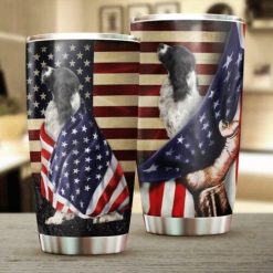 English Springer Spaniel American Patriot Stainless Steel Cup