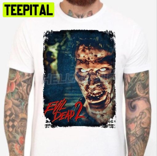 Evil Dead 2 Ash- Bruce Campbell-1 Halloween Trending Unsiex T-Shirt