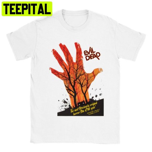 Evil Dead Horror Hand Halloween Trending Unisex Shirt