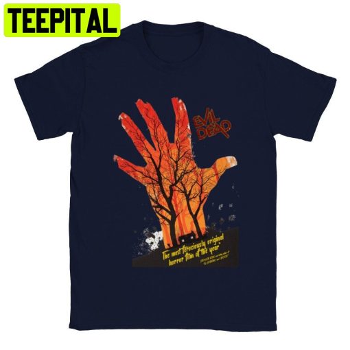 Evil Dead Horror Hand Halloween Trending Unisex Shirt