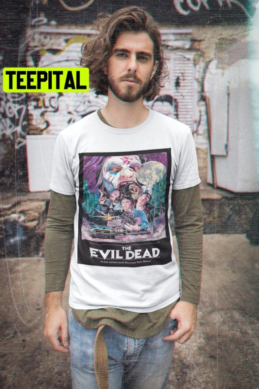 Evil Dead Poster Style Halloween Trending Unisex Shirt