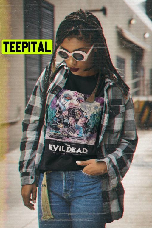 Evil Dead Poster Style Halloween Trending Unisex Shirt