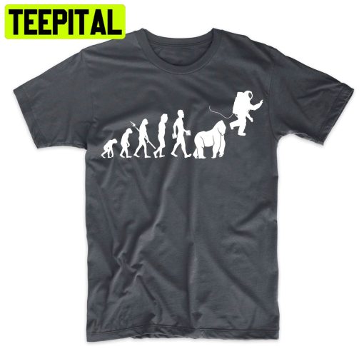 Evolution Of Diamond Hand Apes Wsb Funny Stonks Trending Unisex Shirt