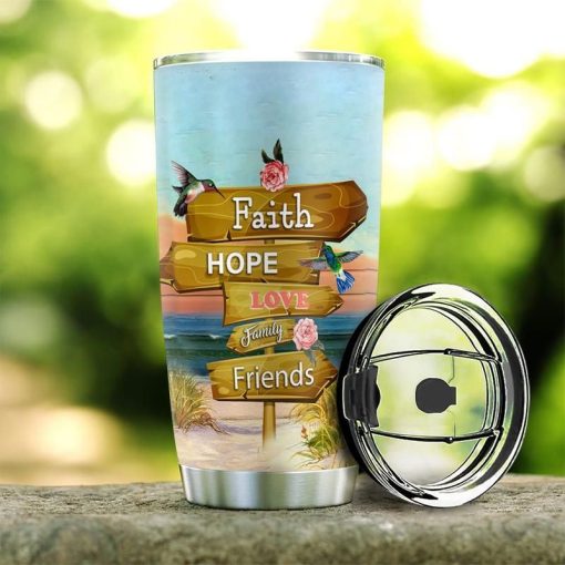 Faith Beach Stainless Steel Cup