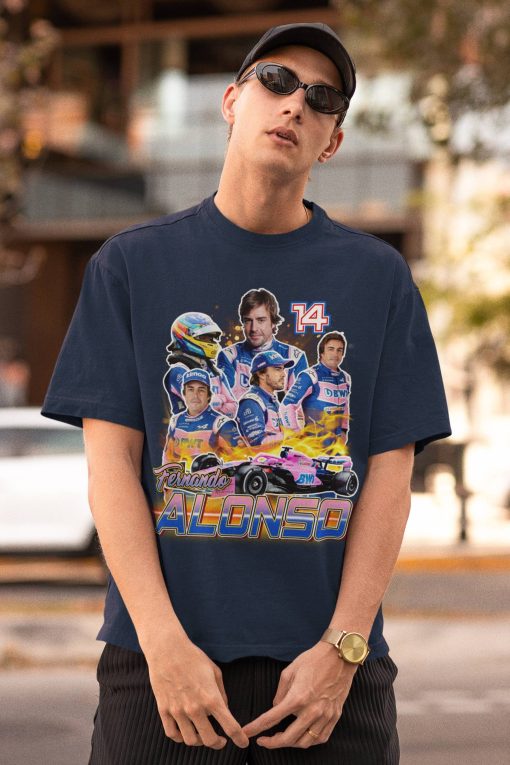 Fanart Motorsports Fernando Alonso Alonso Racer Grand Prix F1 Unisex T-Shirt