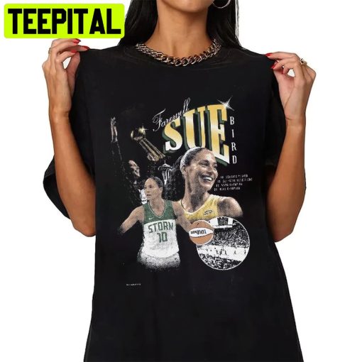 Farewell Sue Vintage Style Wnba Sue Bird Trending Unisex Shirt