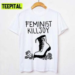 Feminist Killjoy Outline Art Unisex T-Shirt