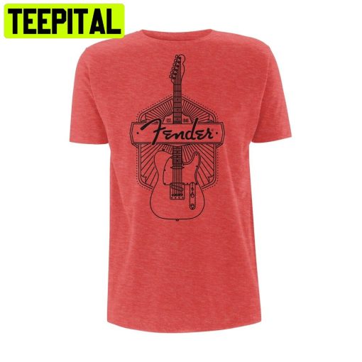 Fender Electric Guitars Rock 3 Trending Unisex Shirt