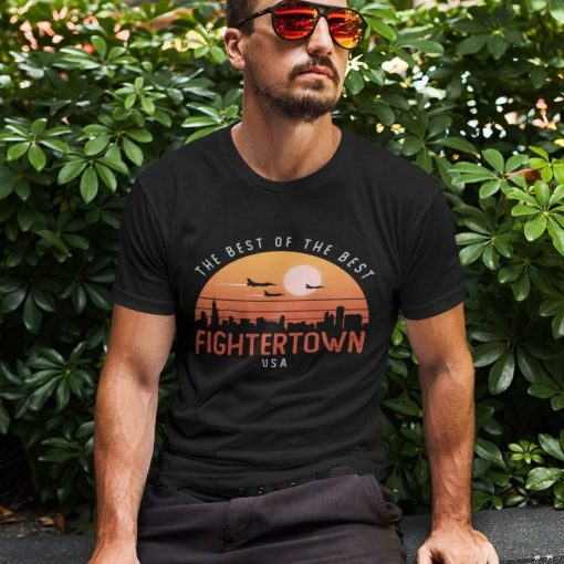 Fightertown USA  Top Gun Inspired Retro T-Shirt