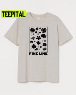 Fine Line Flowers Love On Tour Trending Unisex Shirt