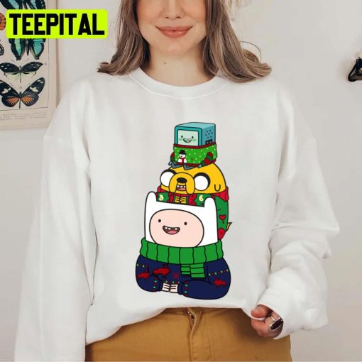 Finn Jake Bmo Christmas Design Xmas Unisex Sweatshirt